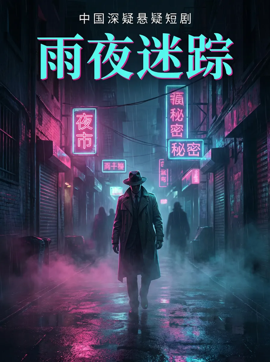 抖阴maxapp 悬疑追踪短剧 - 雨夜迷踪海报