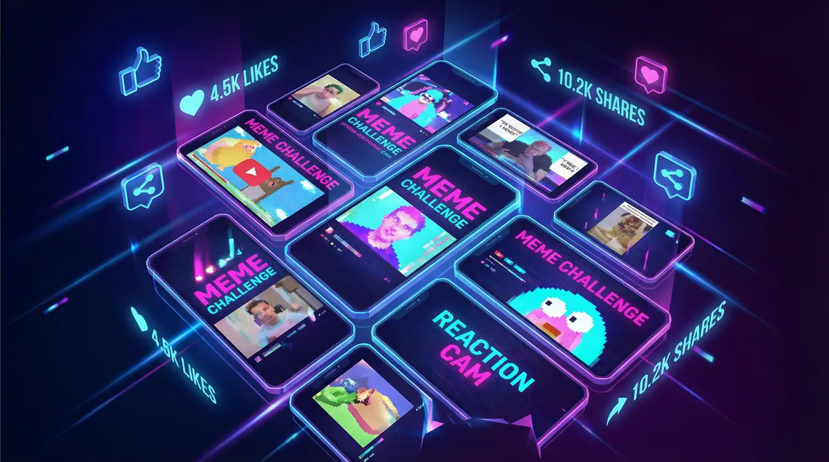 抖阴maxapp 热梗挑战活动 - 用户二次创作展示